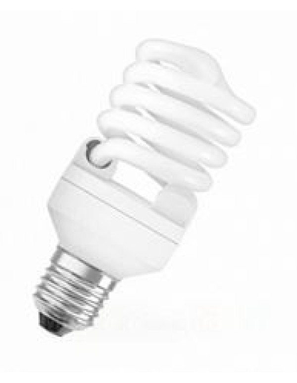 Лампа люм. ЭНЕРГОСБЕР. Е27 23Вт  спираль  8000ч. холод-бел OSRAM