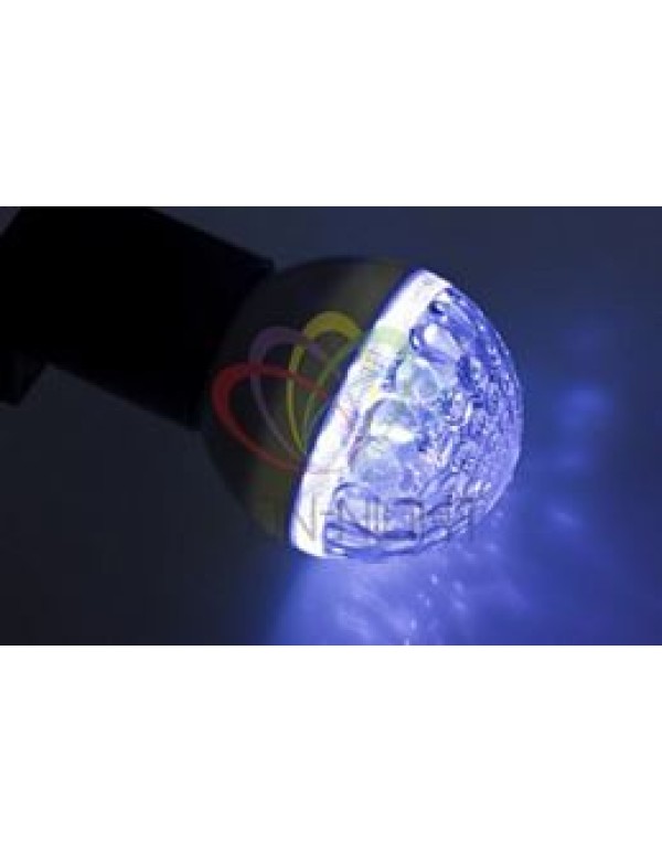 Лампа шар DIA 50 9 LED е27  СИНЯЯ  NEON-NIGHT