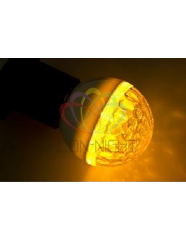 Лампа шар DIA 50 9 LED е27  ЖЕЛТАЯ  NEON-NIGHT