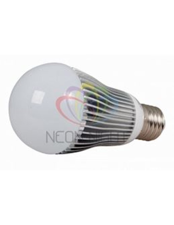 Лампа светодиодная, 6W, 220V, цоколь E27, цвет белый