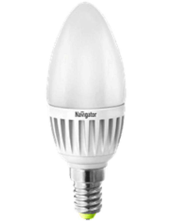 Лампа светодиодная Navigator свеча 5Вт (94392)