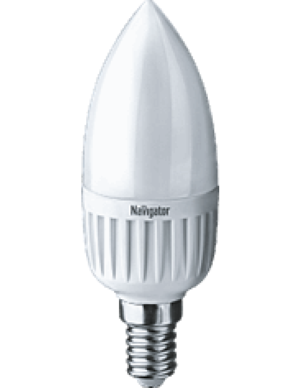 Лампа светодиодная Navigator свеча 5Вт (94482)