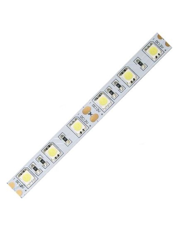 Светодиодная лента 24V SMD-5050 60LED-14,5W/m 10mm холодный белый (5m)