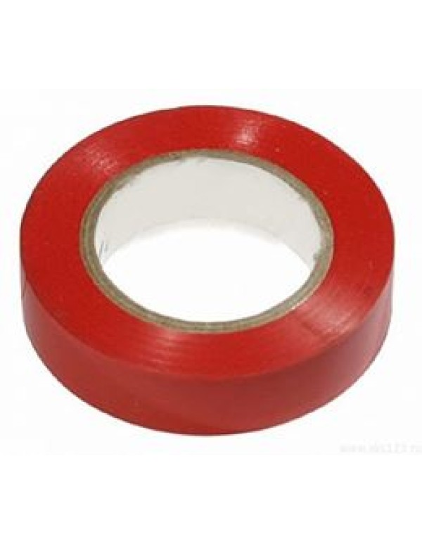 Изолента ПВХ 15мм х 10м красная ИЭК