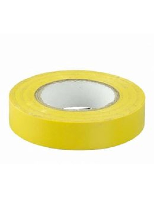 Изолента ПВХ 15мм х 10м желтая ИЭК