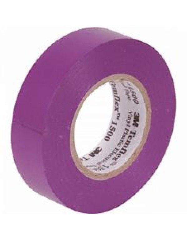Изолента ПВХ 19мм х 25м фиолетовая 3М™