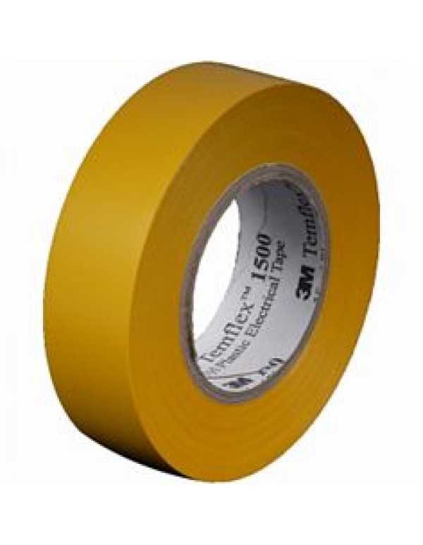 Изолента ПВХ 19мм х 25м желтая 3М™