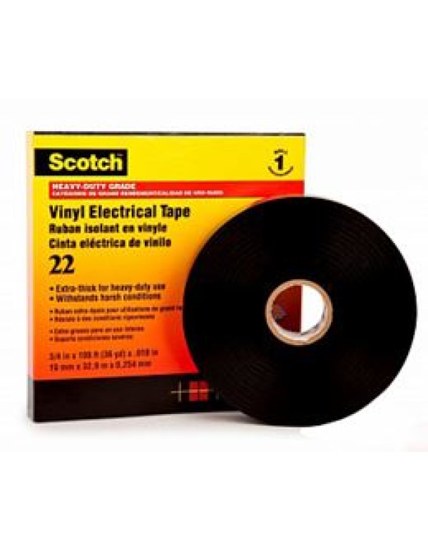 Лента 3M самоклеящаяся изоляционная 25ммx33м черная (7000042539)