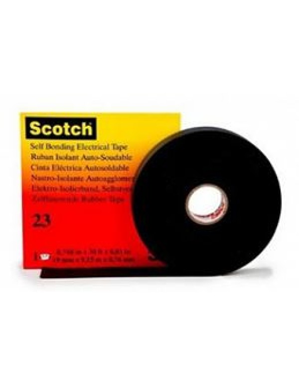 Лента 3M самоклеящаяся изоляционная 25ммx9.15м черная (7000034850)