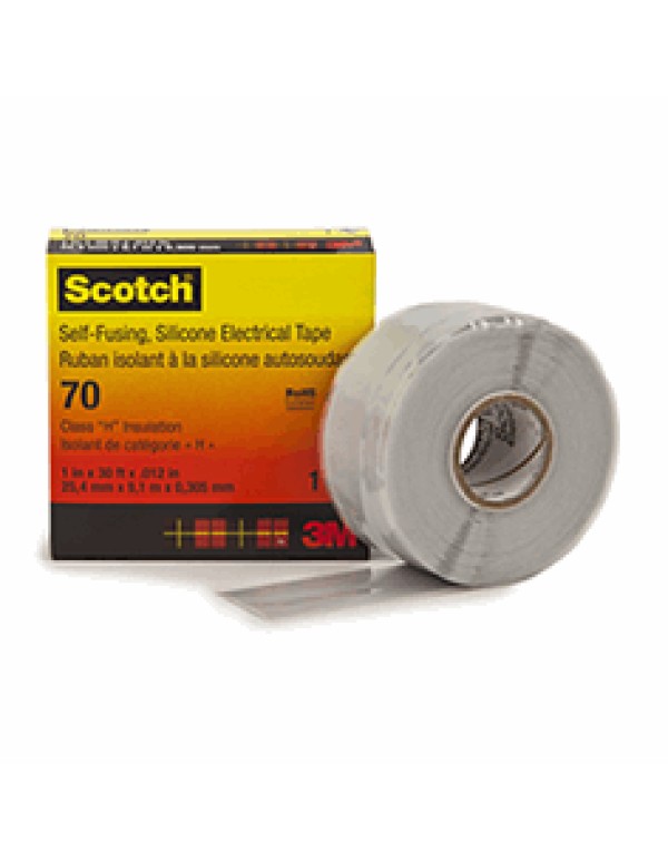 Лента 3M самоклеящаяся изоляционная 25ммx9м серая (7000006225)