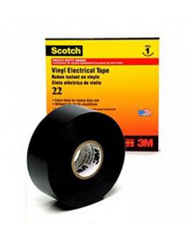 Лента 3M самоклеящаяся изоляционная 38ммx33м черная (7000031345)