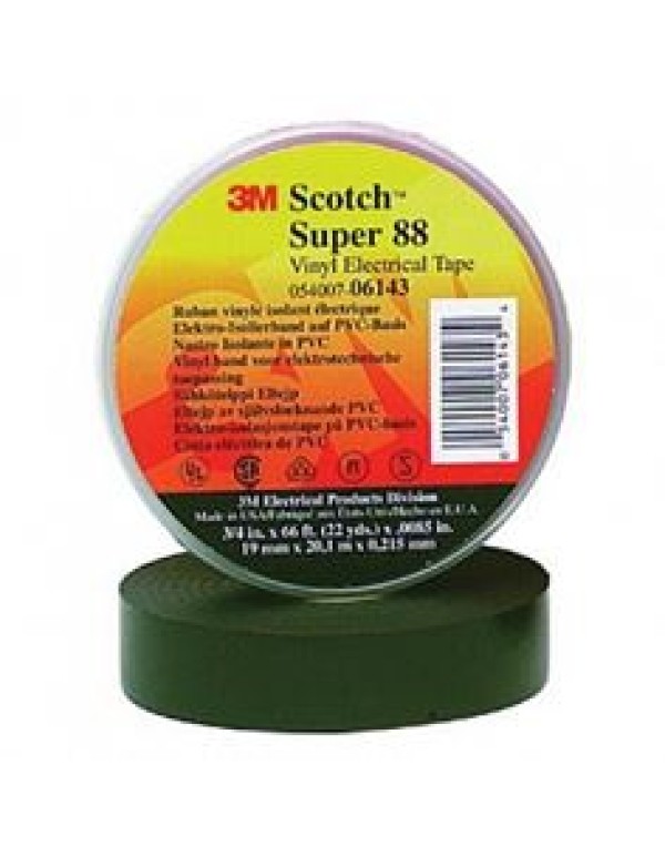 Лента 3M самоклеящаяся изоляционная 38ммx33м черная (7000031459)