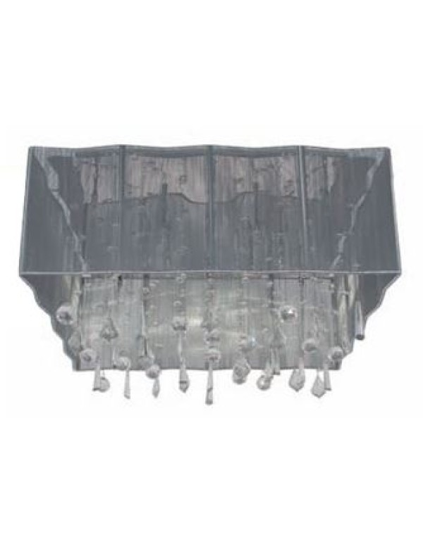 Люстра MW-Light Каскад хром/хрусталь 12*20W G4