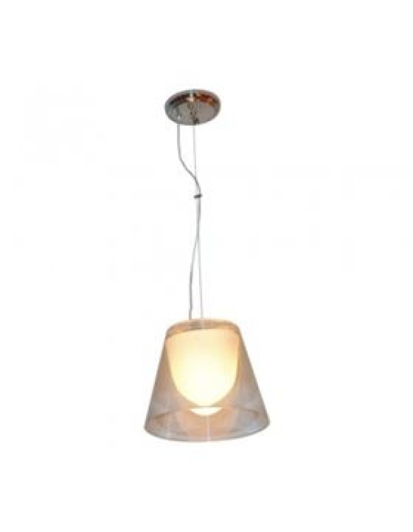 Люстра MW-Light Омега чистый акрил/стекло 1*60W E27