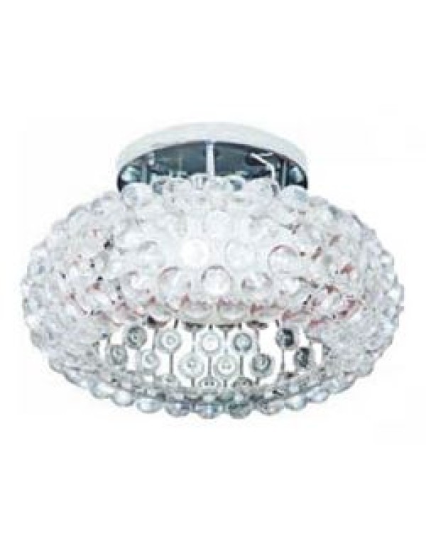 Люстра MW-Light Омега прозрачный акрил/стеклянный плафон 1*200W R7S
