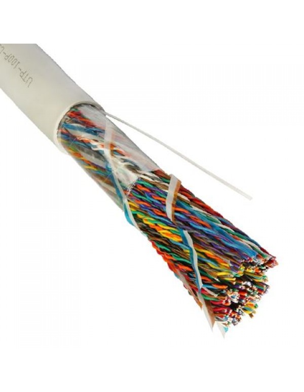 Магистральный кабель UTP 100PR 24AWG 100х2х0.52 cat 5e витая пара (бухта 305м)