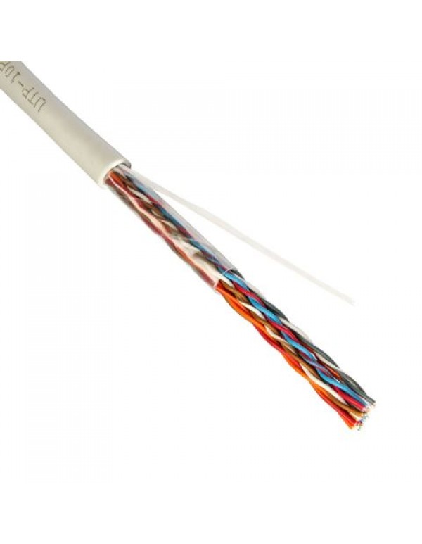 Магистральный кабель UTP 10PR 24AWG 10х2х0.52 cat 5e витая пара (бухта 305м)