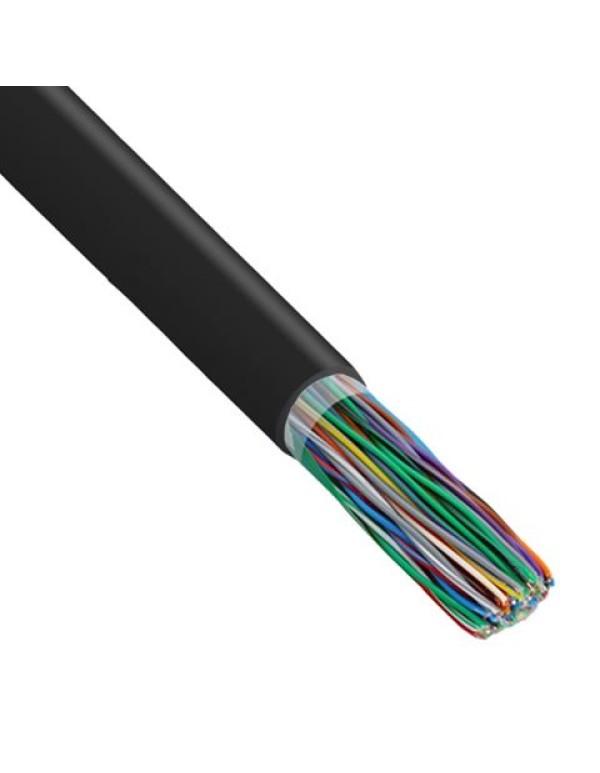 Магистральный кабель UTP 50PR 24AWG 50х2х0.52 cat 5e outdoor витая пара уличная (бухта 305м)