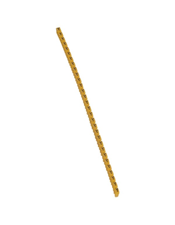 Маркер CAB 3 - для кабеля 0,5-1,5 мм? - заглавная буква Y | 038324 | Legrand