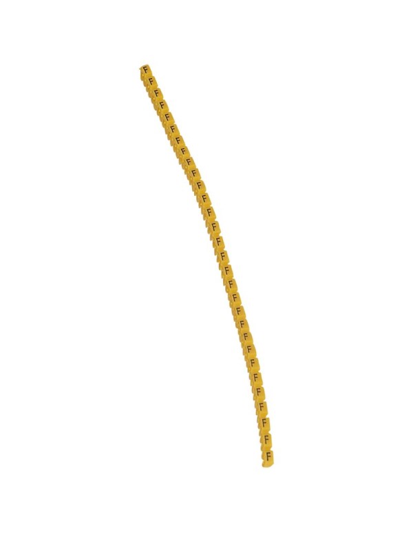 Маркер CAB 3 - для кабеля 1,5-2,5 мм? - заглавная буква F | 038335 | Legrand