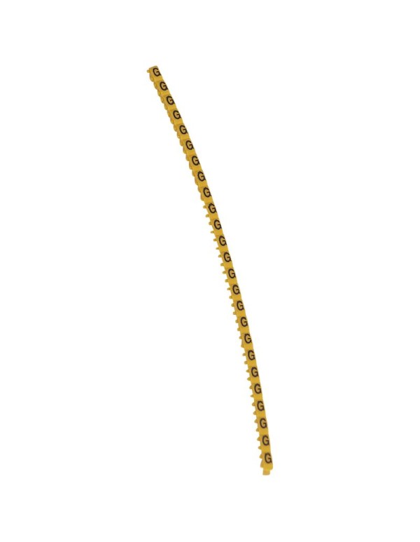 Маркер CAB 3 - для кабеля 1,5-2,5 мм? - заглавная буква G | 038336 | Legrand