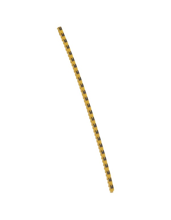 Маркер CAB 3 - для кабеля 4-6 мм? - заглавная буква M | 038372 | Legrand