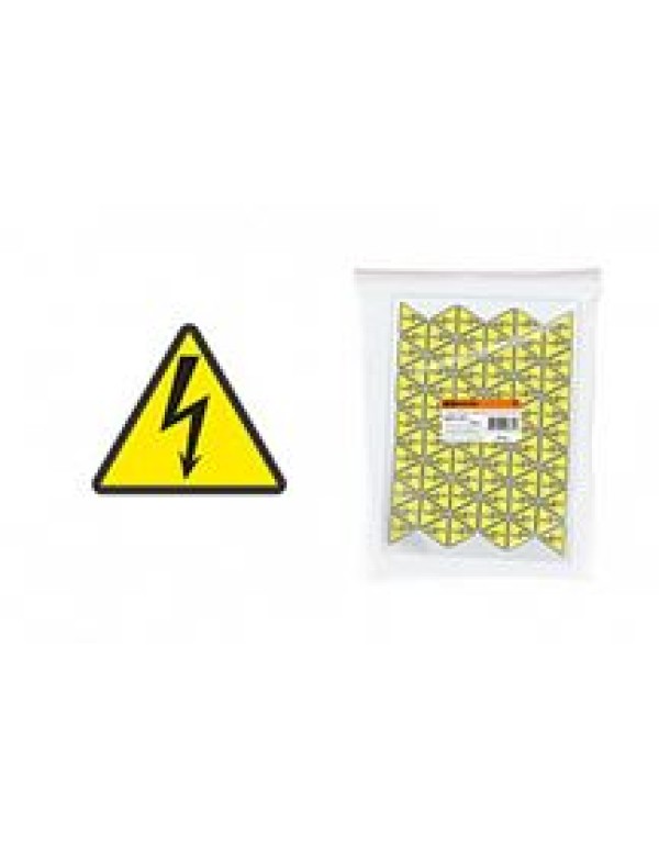 Символ  Молния  (треугольник) 25х25х25мм SQ0817-0013 TDM