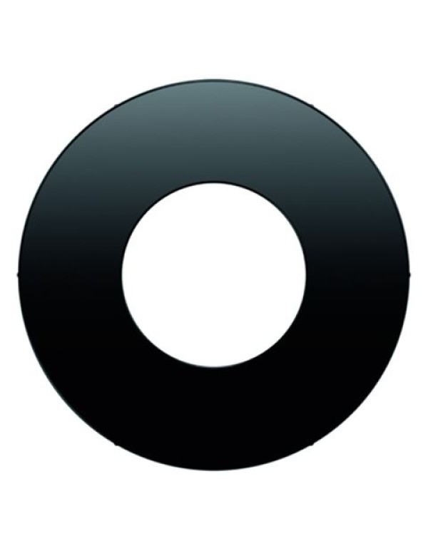 Центральная панель для нажимной кнопки и светового сигнала Е10, R.1/R.3, цвет: черный