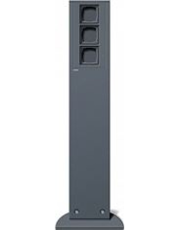 Стойка 3 поста 491мм антрацит Gira