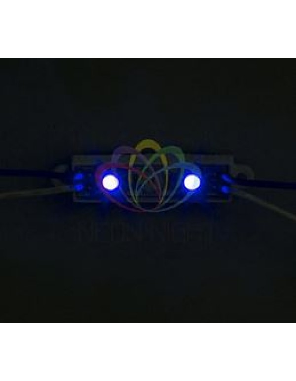 Модуль светодиодный, IP67 влагозащищенный, 2 SMD 5050 диода, СИНИЙ  NEON-NIGHT