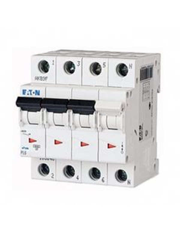 Автоматический выключатель 20А, хар. С, 3P+N, 6 кА