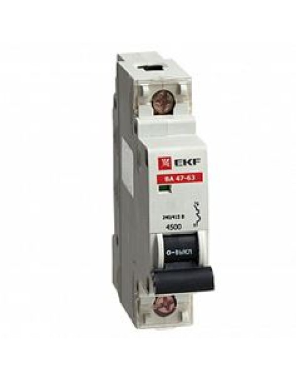 Автоматический выключатель EKF характеристика срабатывания D (mcb4763-1-10D)