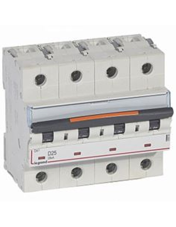 Автоматический выключатель Legrand DX3 характеристика срабатывания D (409848)