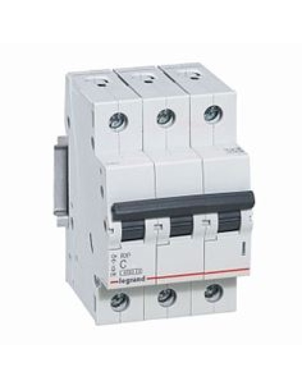 Выключатель автоматический  4,5кА  3 пол. 32А  C RX3 Legrand