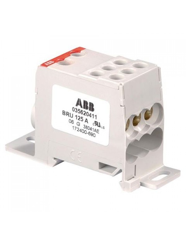 BRU125A Распределительный блок ABB 125А 1-полюсный