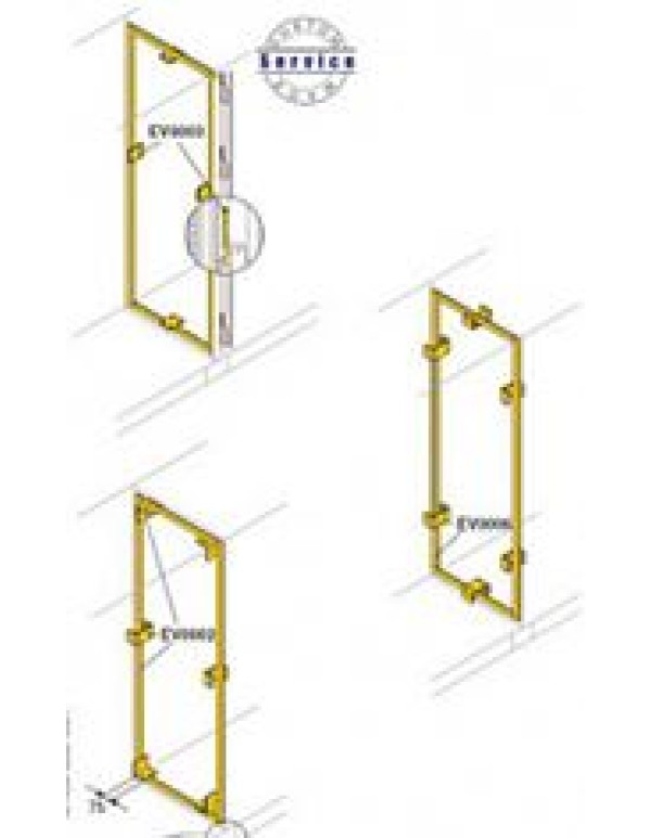 крепежные детали/комплект крепления ABB (EV0006)