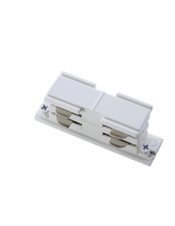 Соединитель внутренний I-образый белый (соединение 2х шинопроводов в прямую линию)