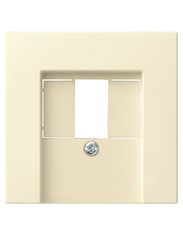 Накладка к зарядке USB System 55 Gira крем глянцевый