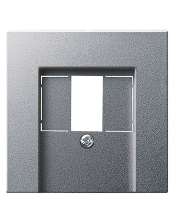 Накладка к зарядке USB System 55 Gira алюминий