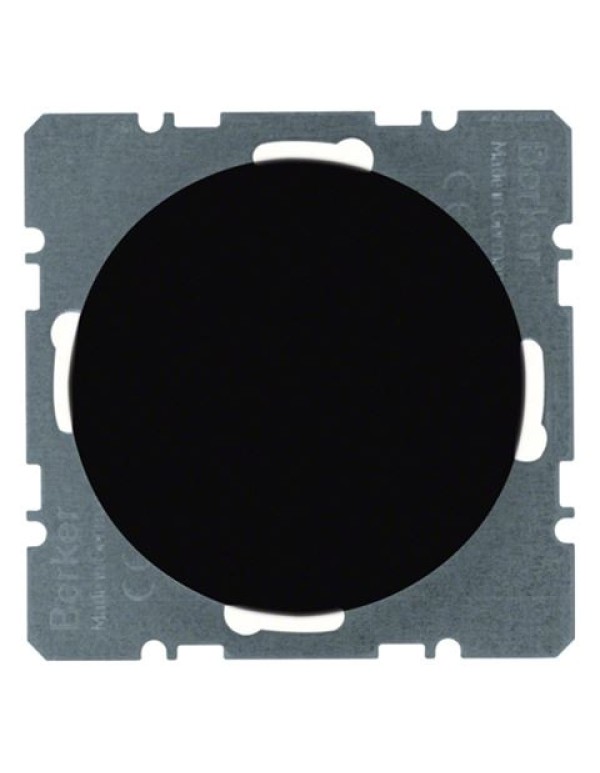 Центральная панель для вывода кабеля, R.classic, цвет: черный, глянцевый