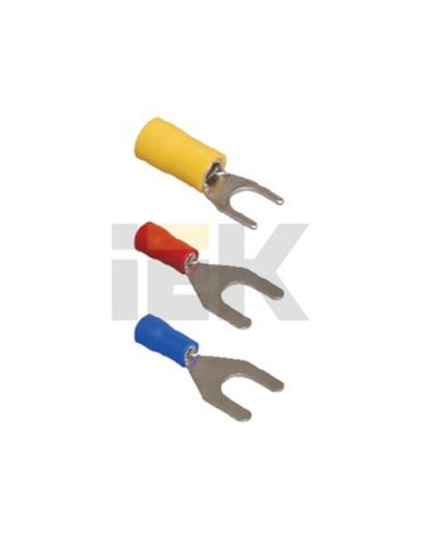 Наконечник НВИ2-4 вилка 1,5-2,5мм (100 шт) | UNL10-D25-4-4 | IEK