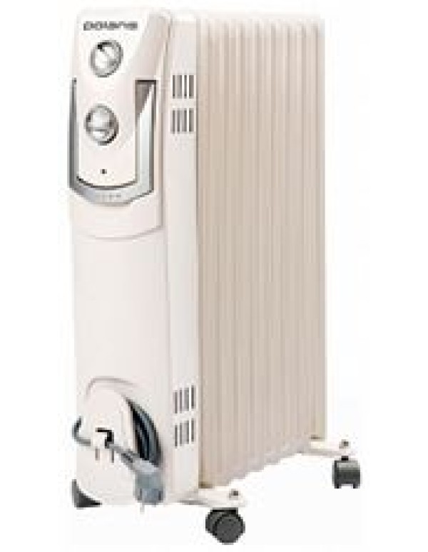 Радиатор масляный 2.5кВт 11 секций металлик сл. кость Polaris