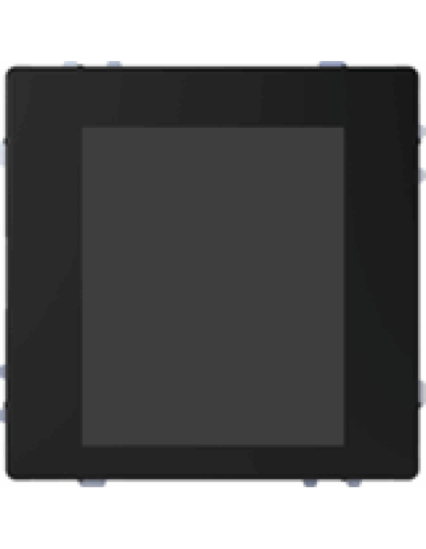 D-Life KNX сенсорный выключатель с термостатом Multitouch Pro, чёрный