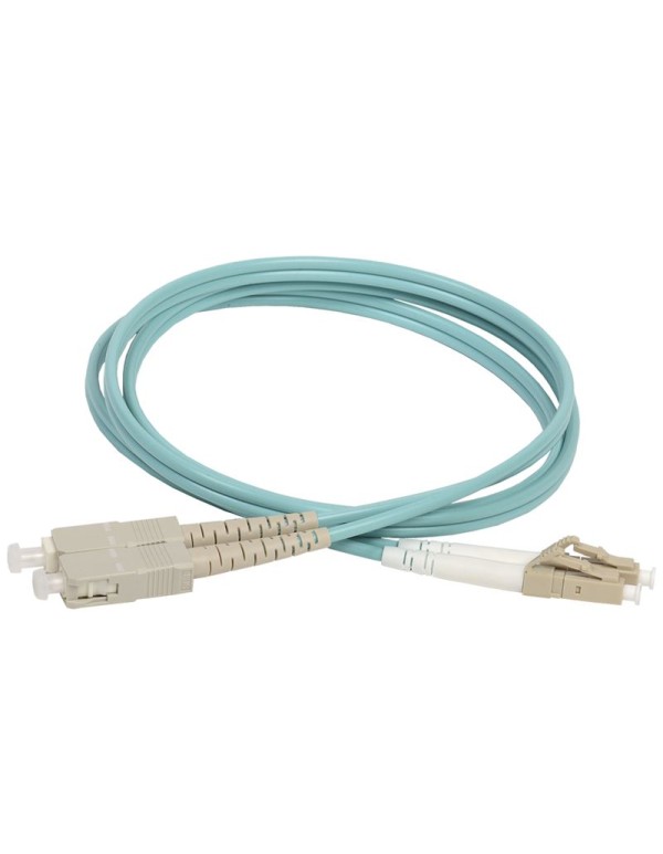 Оптический (патч-корд), MM, 50/125 (OM3), LC/UPC-SC/UPC,(Duplex),1м | FPC5003-LCU-SCU-C2L-1M | ITK
