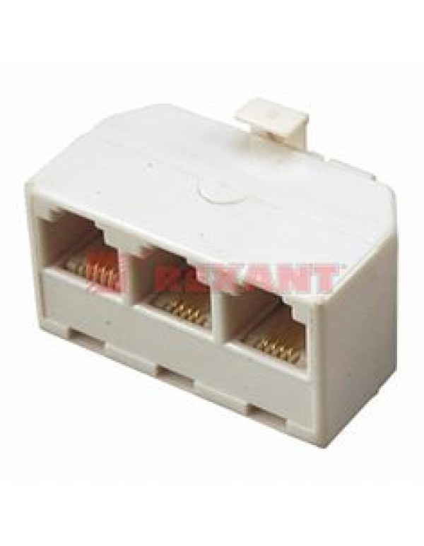 Телефонный тройник 6P4C