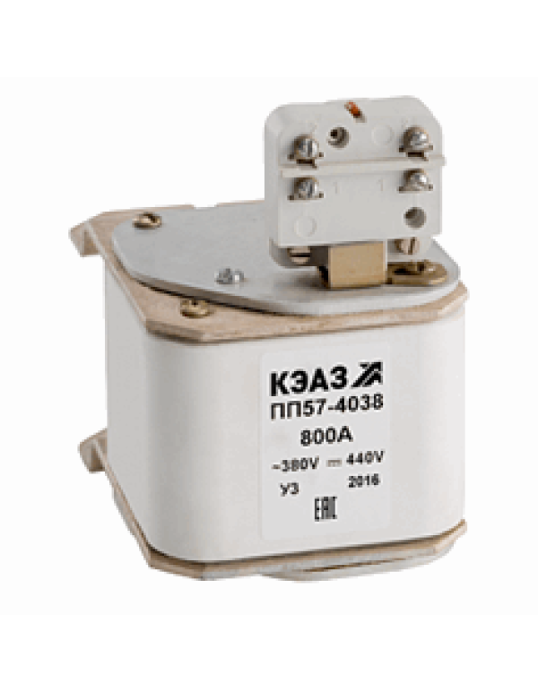 Низковольтный плавкий предохранитель HRC КЭАЗ для защиты полупроводниковых приборов от КЗ и перегрузки (111215)