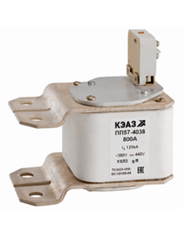 Низковольтный плавкий предохранитель HRC КЭАЗ для защиты полупроводниковых приборов от КЗ и перегрузки (111241)