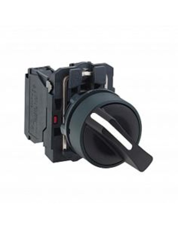 Селекторный переключатель SE 2-позиционный с рукояткой черный (XB5AD23)