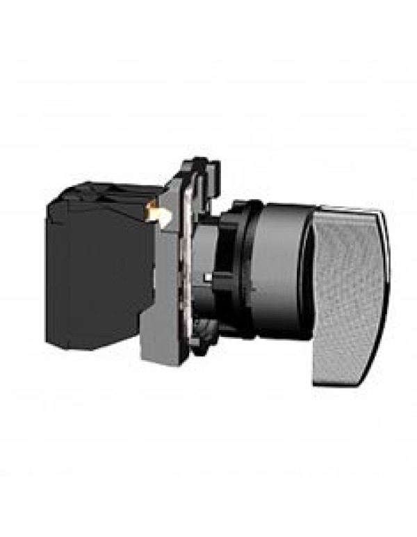 Селекторный переключатель SE 2-позиционный с рукояткой черный (XB5AJ21)