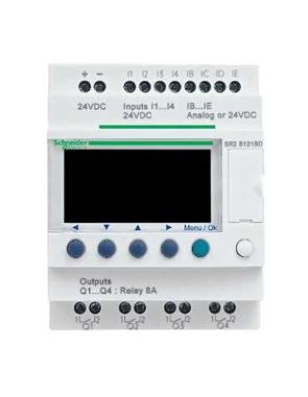 ZELIO LOGIC (6вх+4вых) 100-240В AC релейный выход компакт